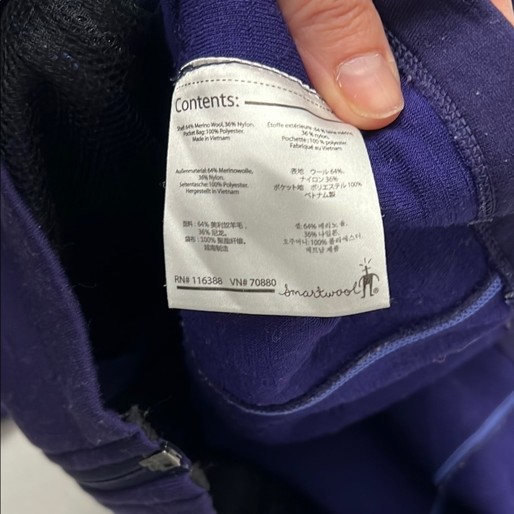 Smartwool Women's Navy Performance Jacket - Picture 6 of 6
